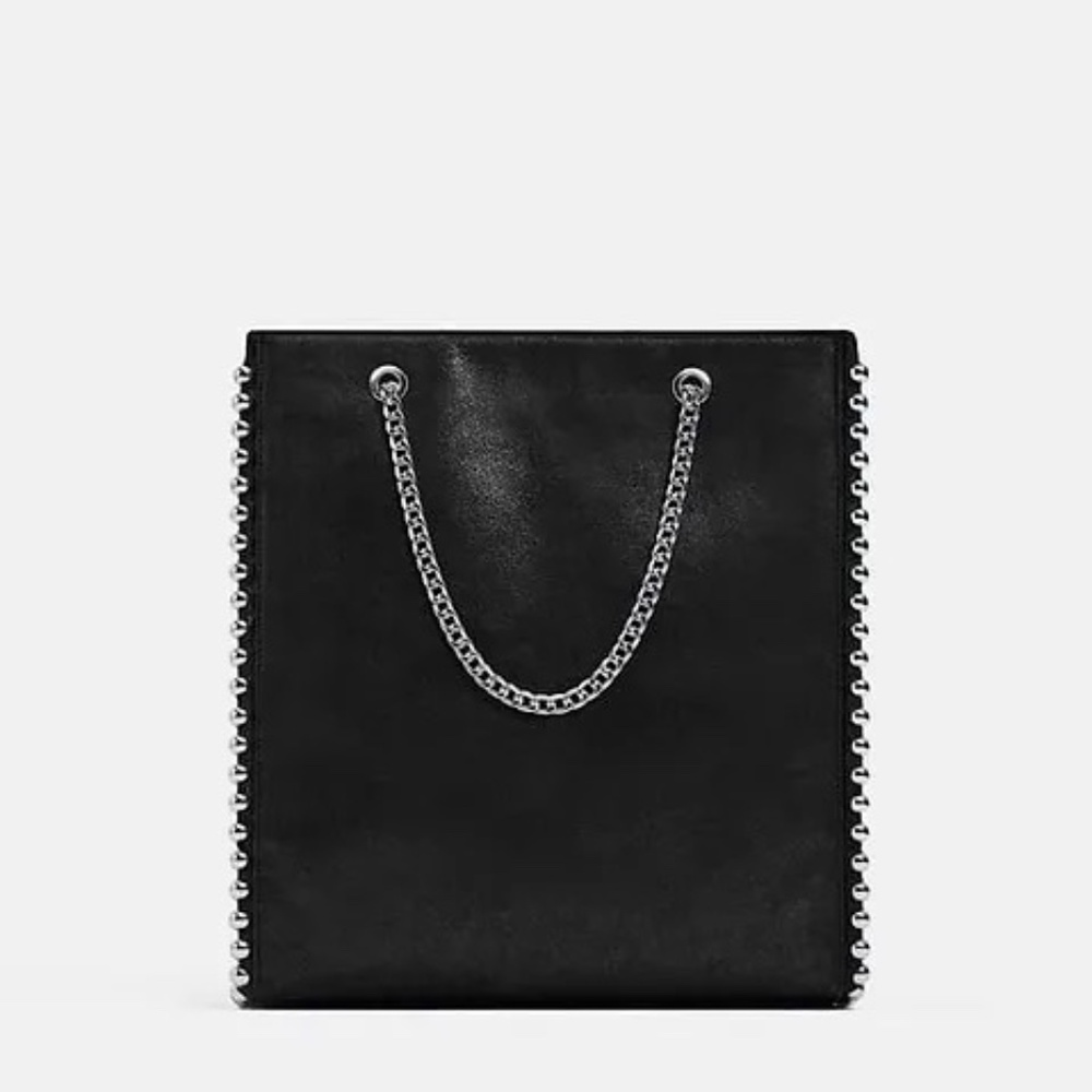 Zara Studded Tote Bag (One Size) NWT